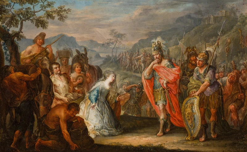 Davide incontra Abigail - Galleria Nazionale di Praga